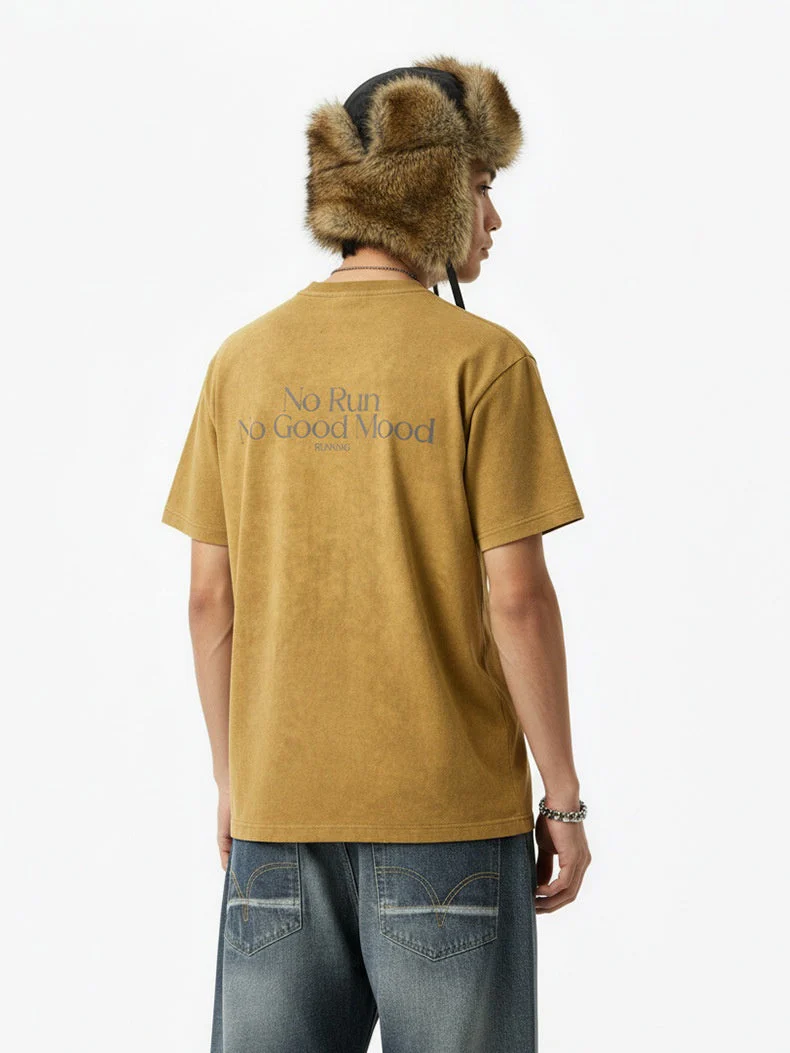 Tie-dye Cut Up Reflective Printed T-shirts - Image 2