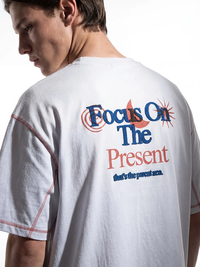 Color-blocked Loose-fit T-shirts - Image 2