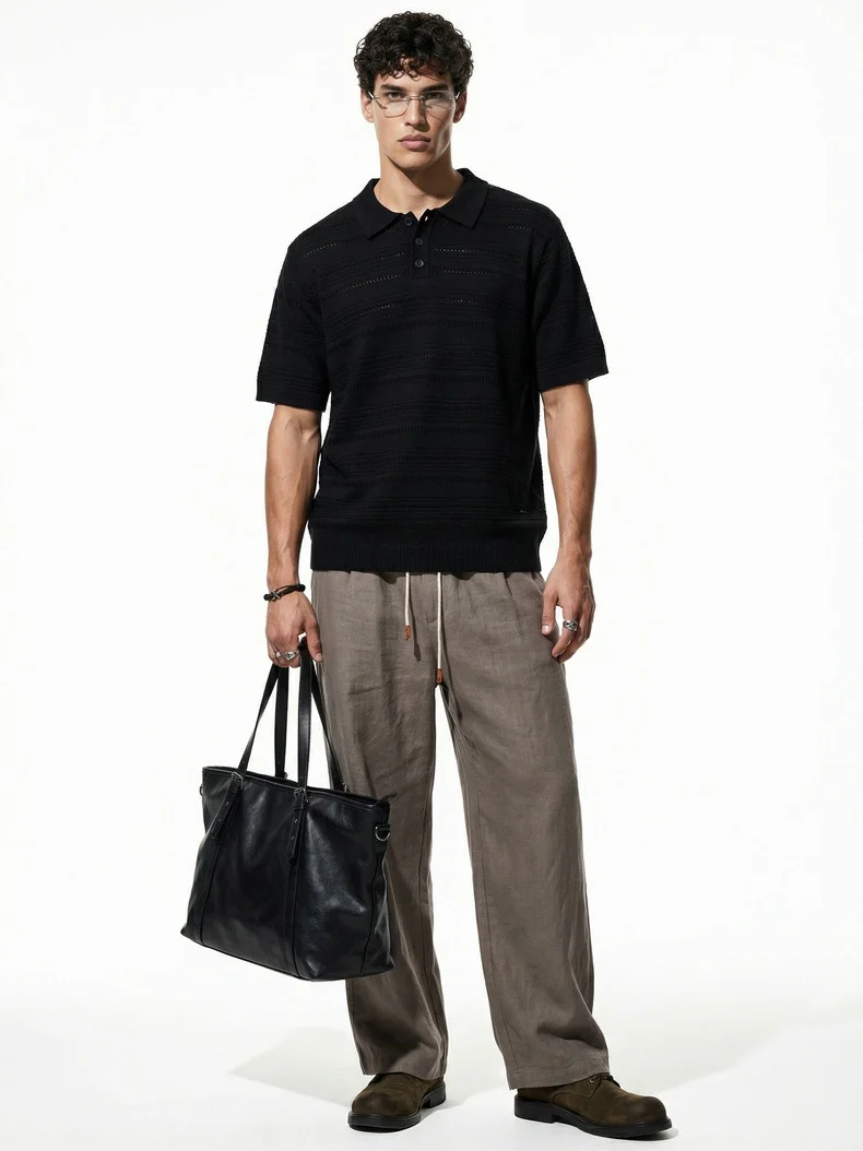 Retro Old Money Style Leisure Polo Shirts - Image 11