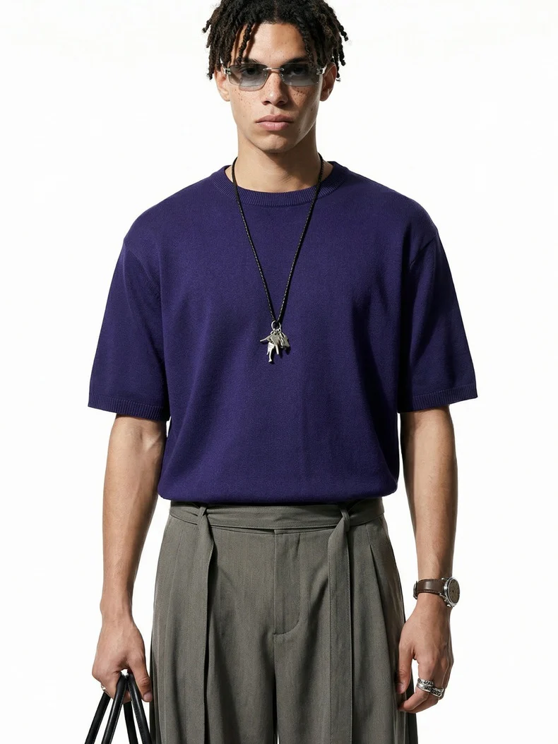 Retro Old Money Style Leisure T-shirts - Image 2