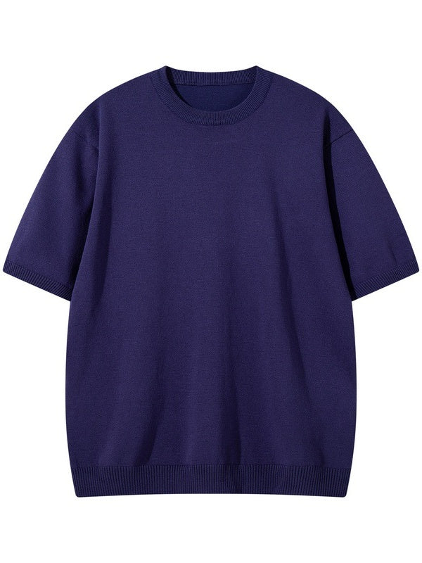 Retro Old Money Style Leisure T-shirts - Image 4