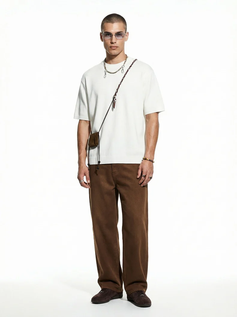 Retro Old Money Style Leisure T-shirts - Image 6