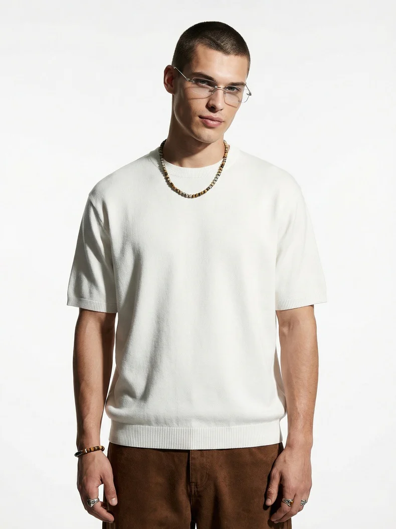 Retro Old Money Style Leisure T-shirts - Image 7