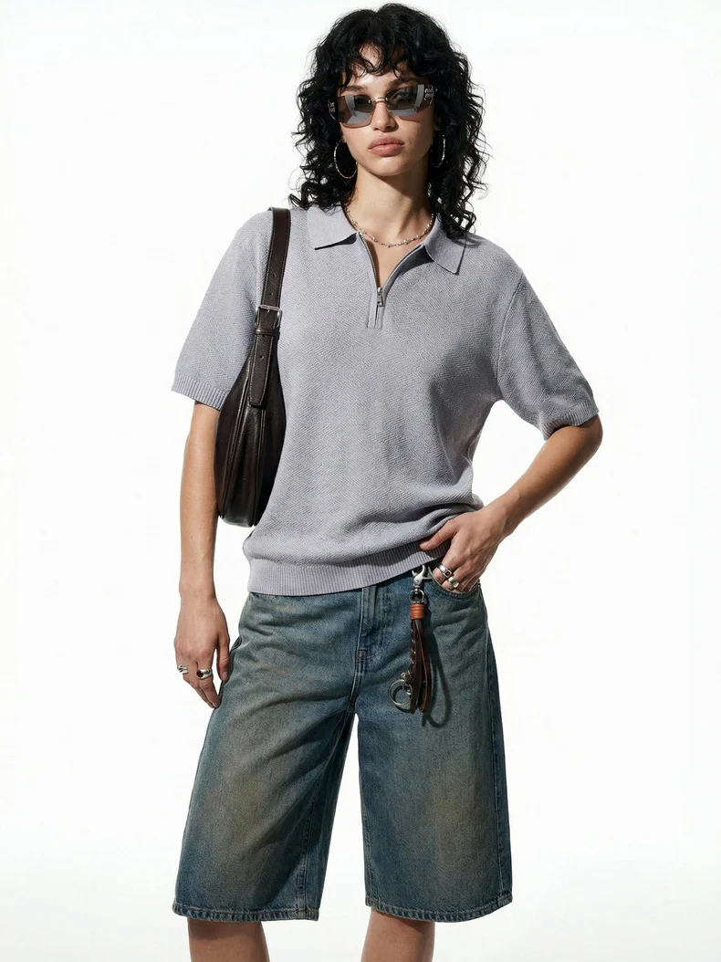 Old Money Style Leisure Polo Shirts - Image 5