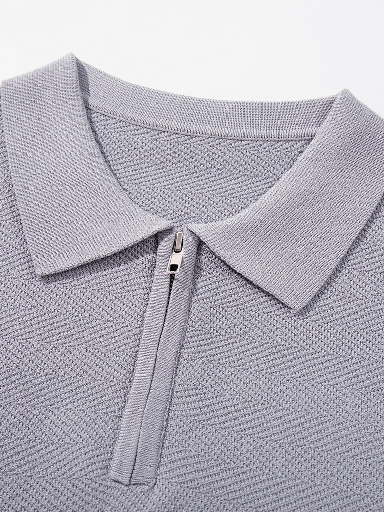 Old Money Style Leisure Polo Shirts - Image 9