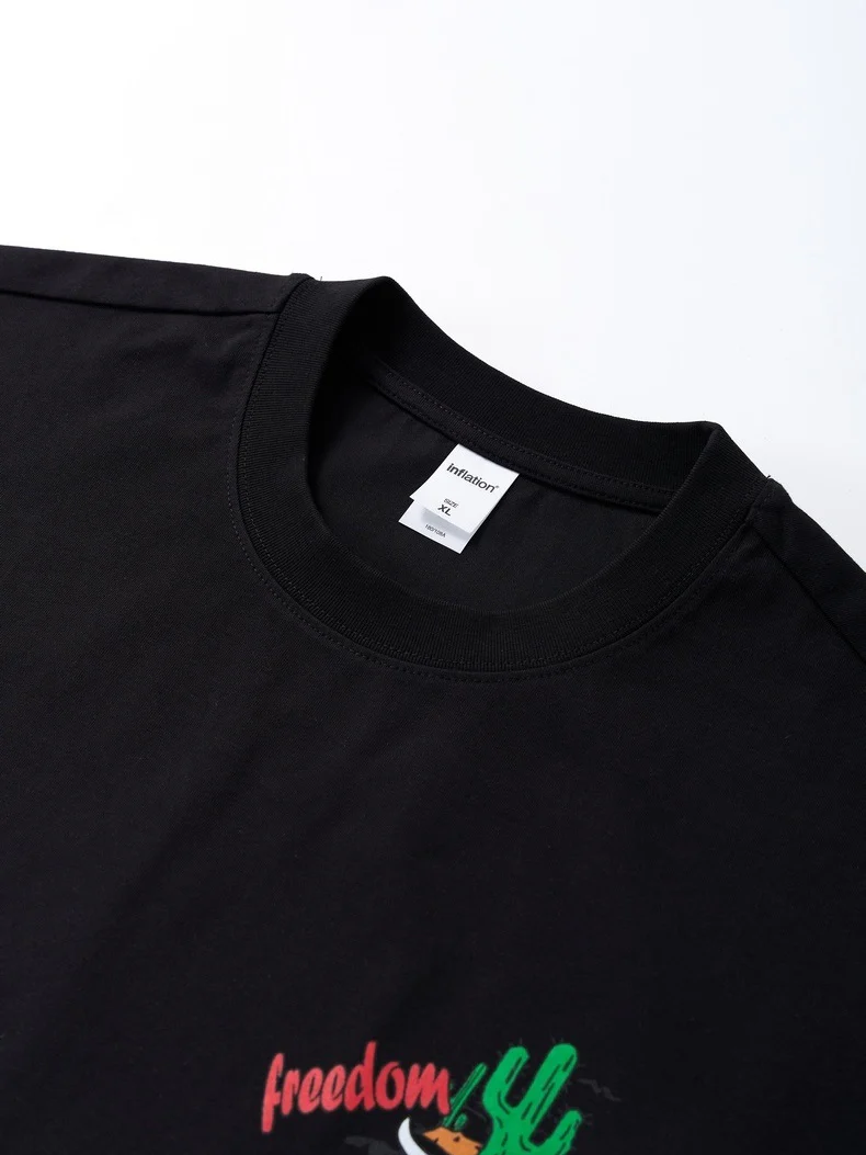 Printed Loose-fit T-shirts - Image 5