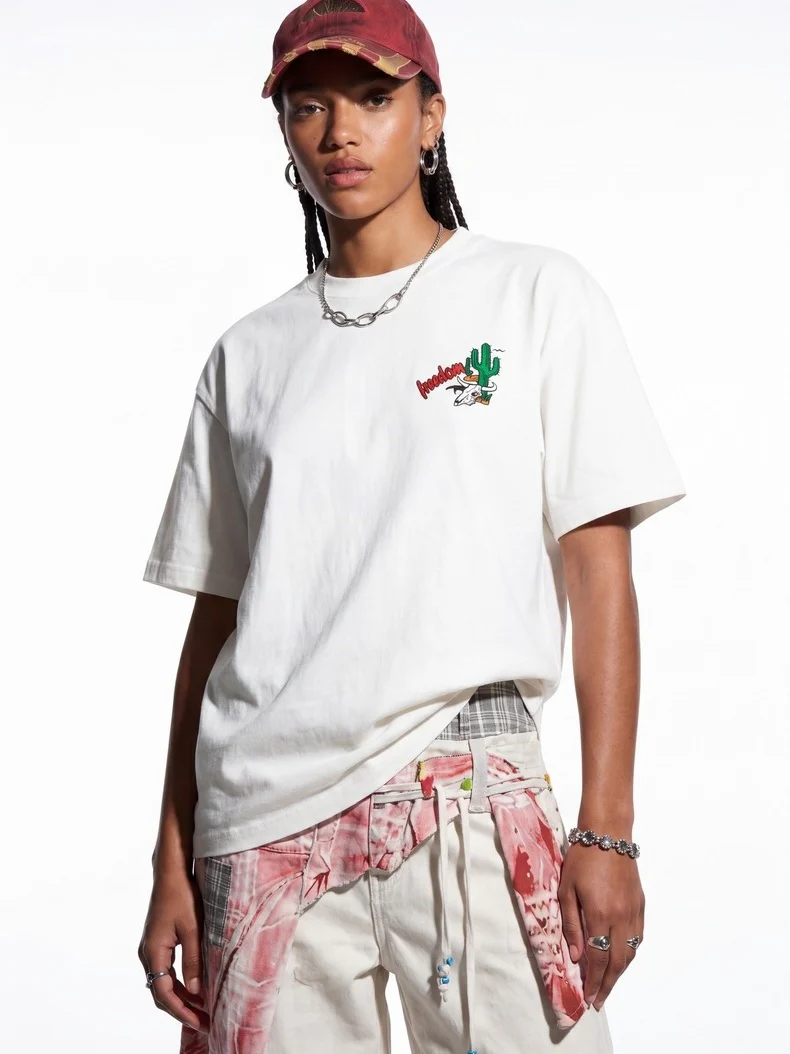 Printed Loose-fit T-shirts - Image 7