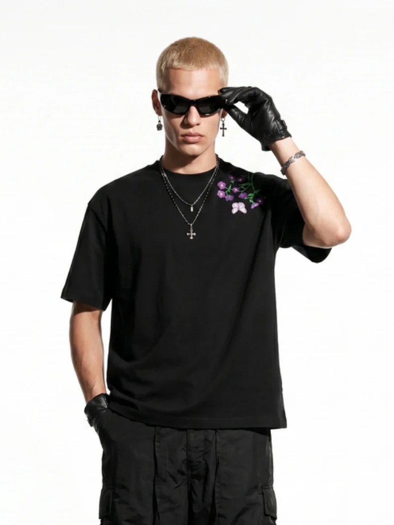 Butterfly Floral Printed T-shirts - Image 7