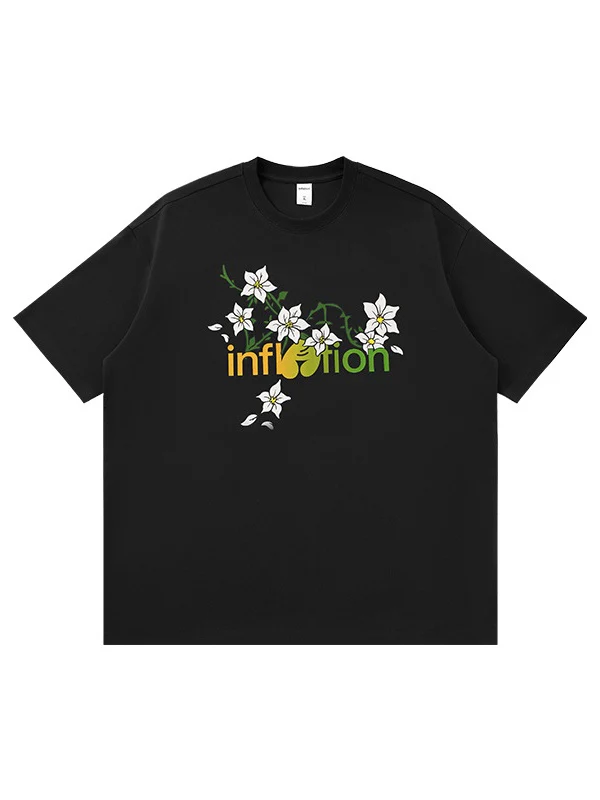 Floral Loose-fit T-shirts - Image 4