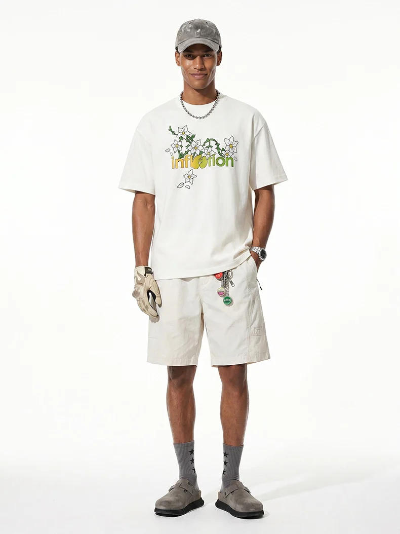 Floral Loose-fit T-shirts - Image 6