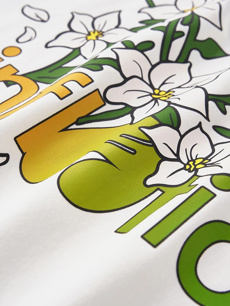 Floral Loose-fit T-shirts - Image 8