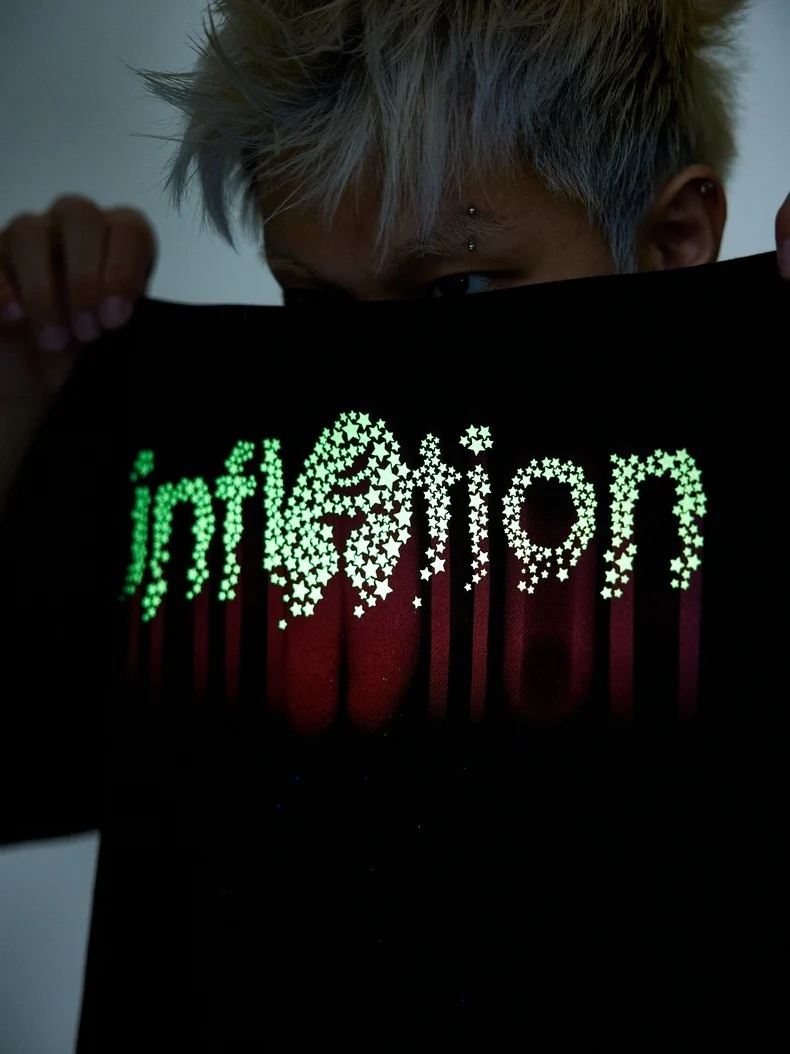 Letter Printed T-shirts - Image 8