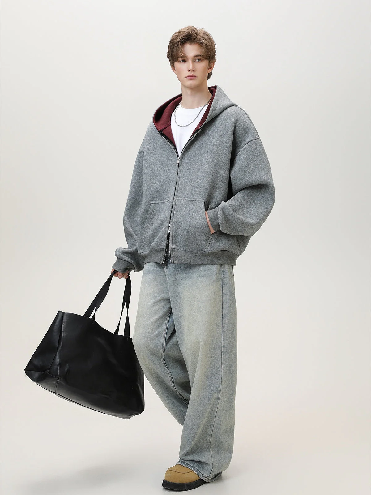 Liber Autumn Men's Solid Color Jackets - Image 7