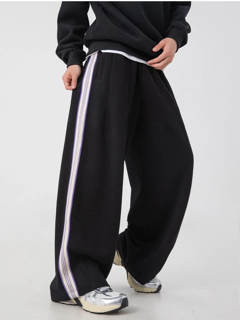 Liber Autumn Men's Stripes Pants - Image 10