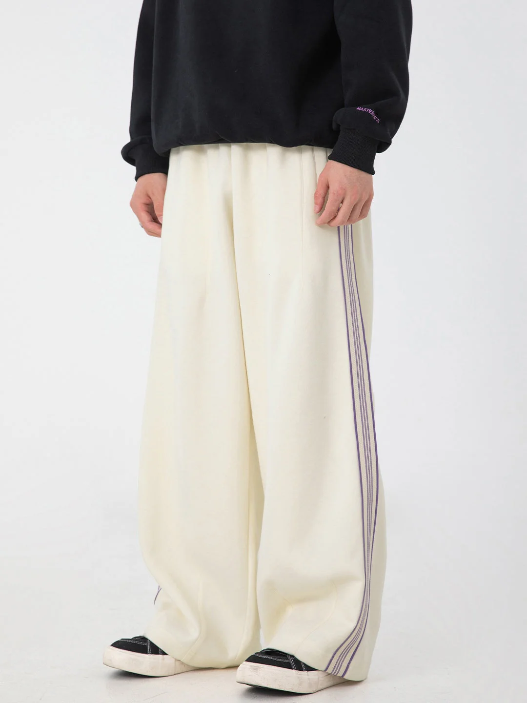 Liber Autumn Men's Stripes Pants - Image 17