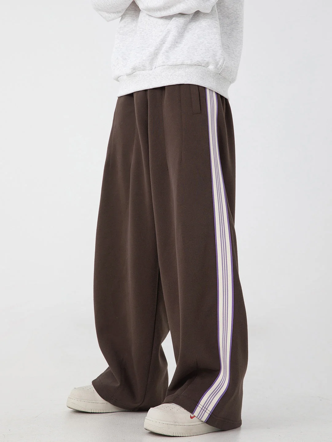 Liber Autumn Men's Stripes Pants - Image 3
