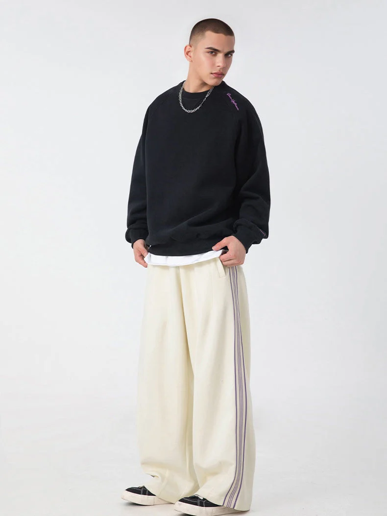 Liber Autumn Men's Stripes Pants - Image 7