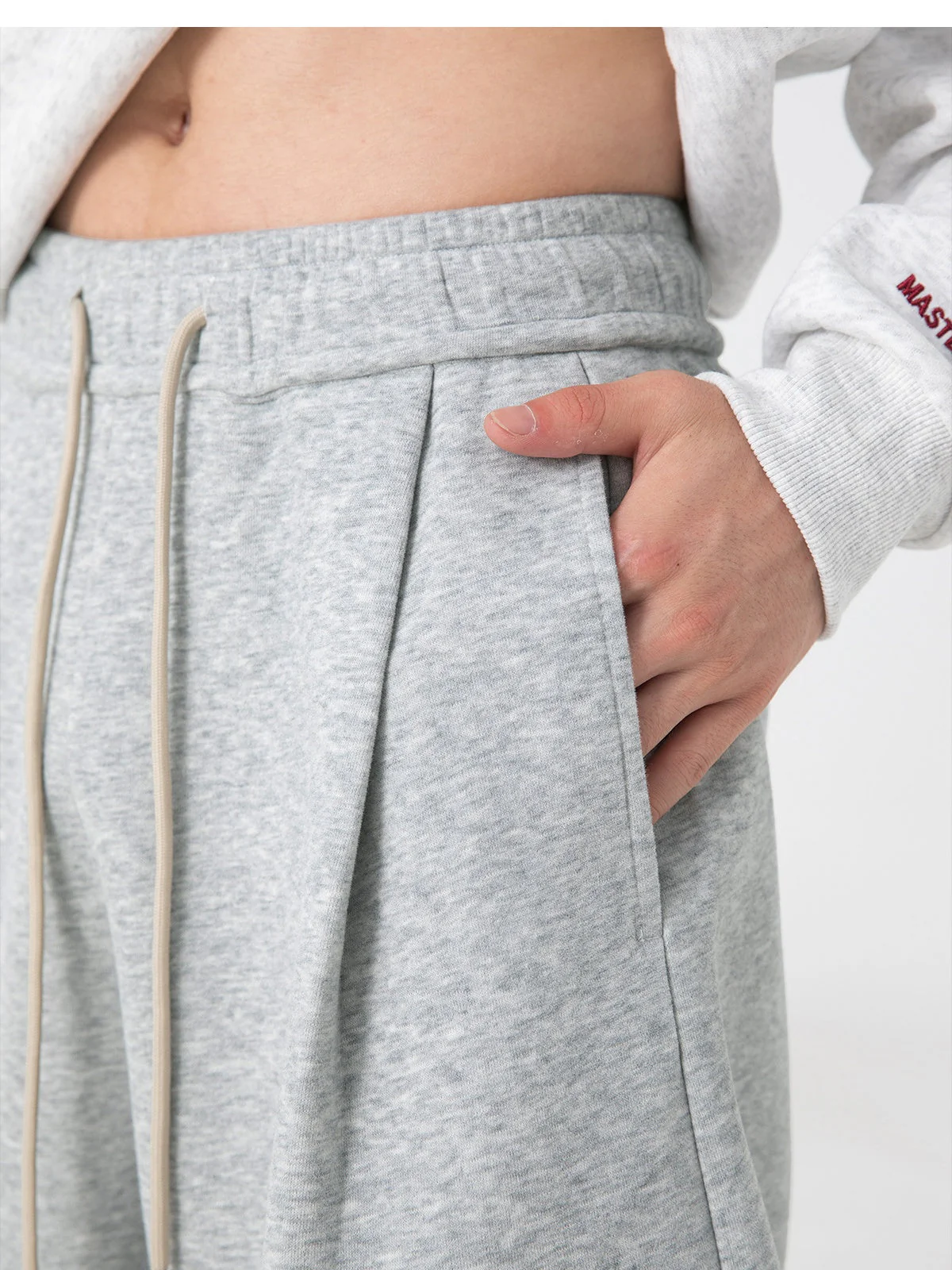 Loose Fit Drawstring Joggers - Image 4