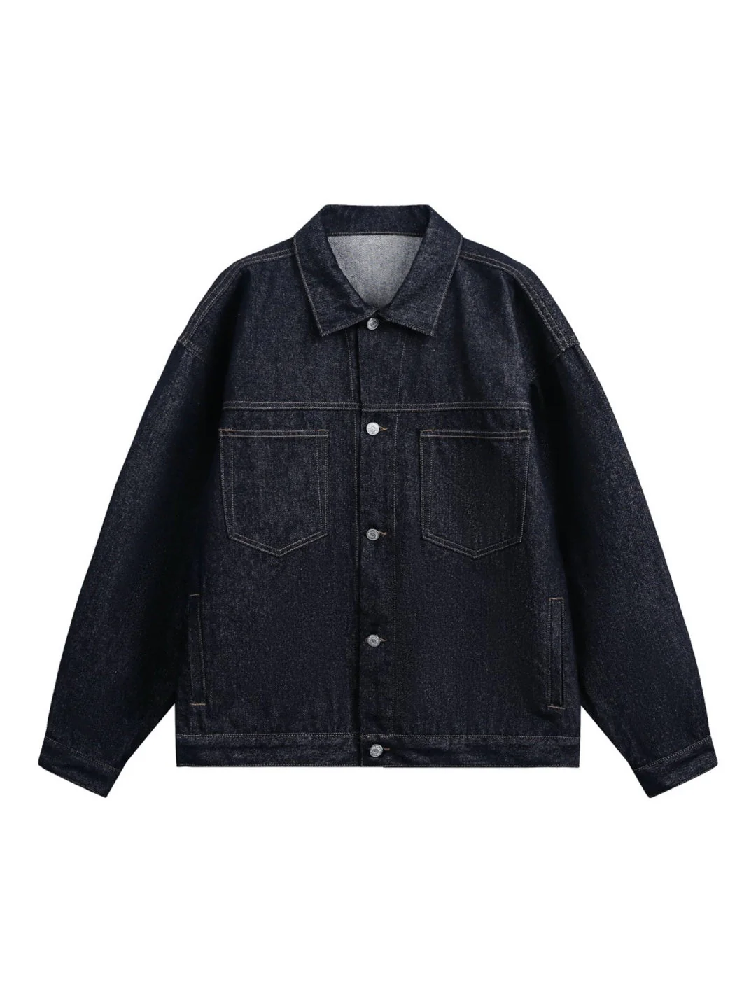 Liber Autumn Men's Pocket decoration Solid Color Jackets - Image 10