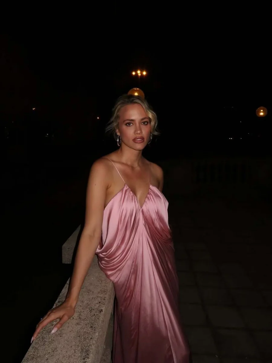 Loose-fit Lazy Extra Large Camisoles Maxi Dresses - Image 4