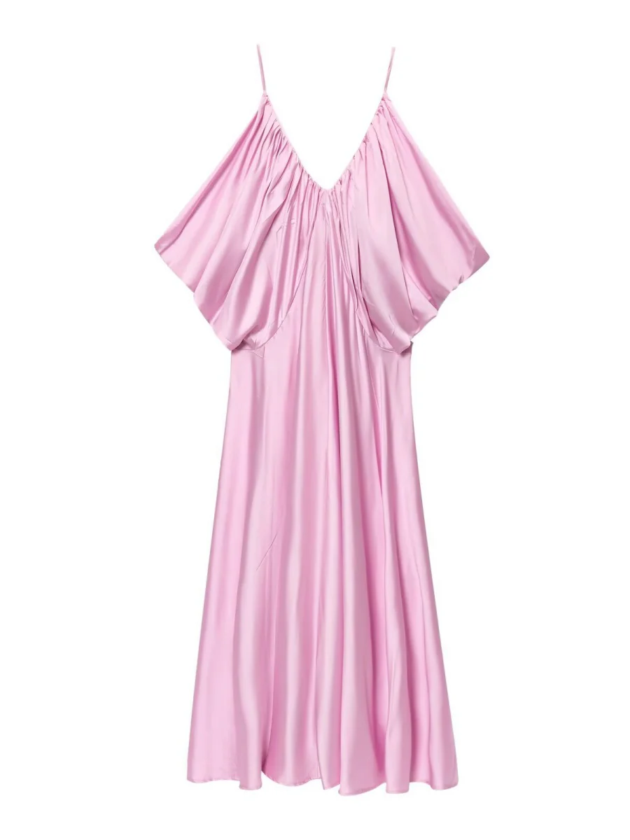 Loose-fit Lazy Extra Large Camisoles Maxi Dresses - Image 6