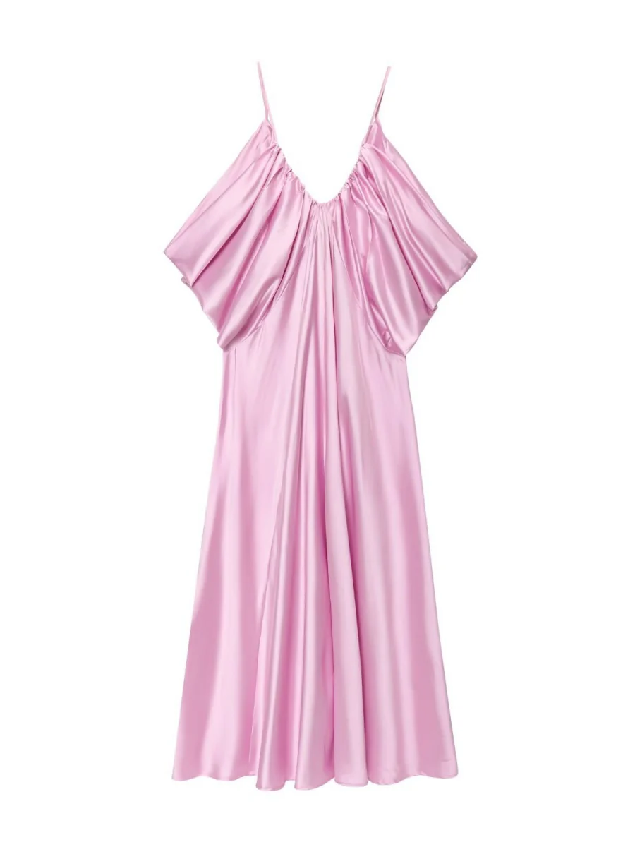 Loose-fit Lazy Extra Large Camisoles Maxi Dresses - Image 7