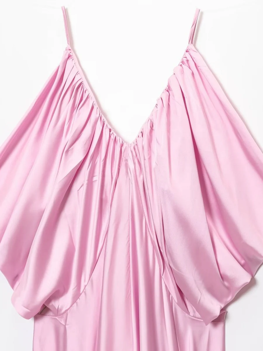 Loose-fit Lazy Extra Large Camisoles Maxi Dresses - Image 8