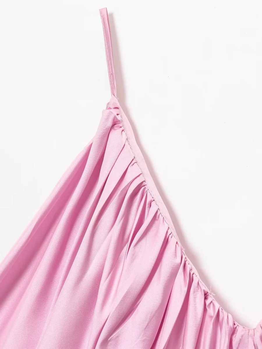 Loose-fit Lazy Extra Large Camisoles Maxi Dresses - Image 9