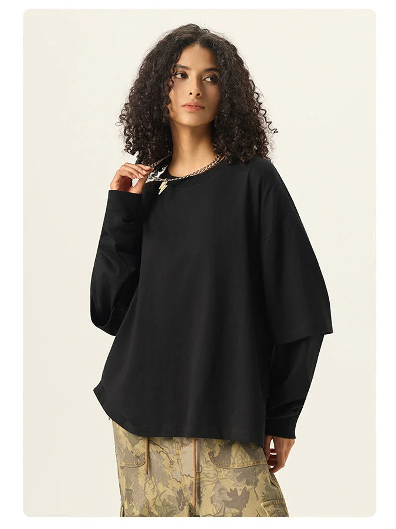 Neutral wear Color matching Solid Color T-shirts - Image 4