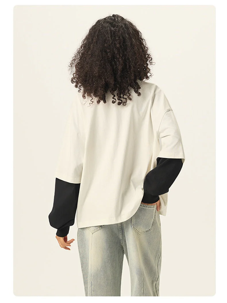 Neutral wear Color matching Solid Color T-shirts - Image 8