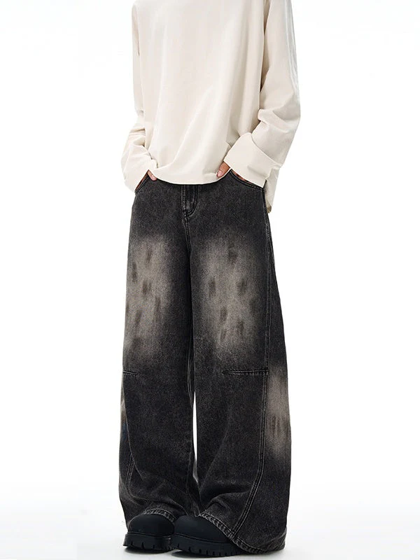 Liber Autumn Neutral wear Pocket decoration Jeans - Image 5