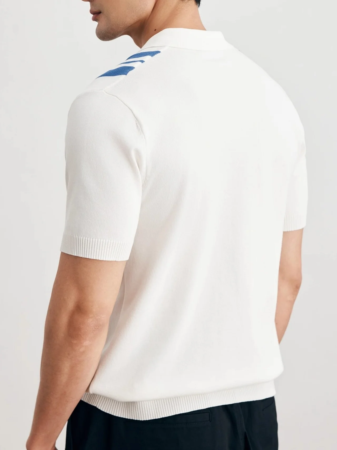 Vertical Stripe Old Money Style Polo Shirts - Image 6
