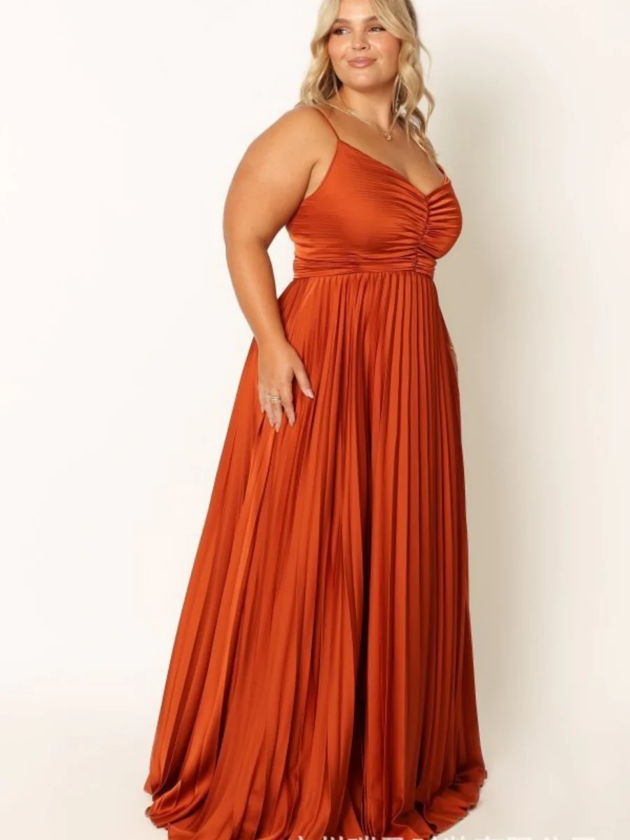 Camisoles Green Formal Dress Crimp Maxi Dresses - Image 25