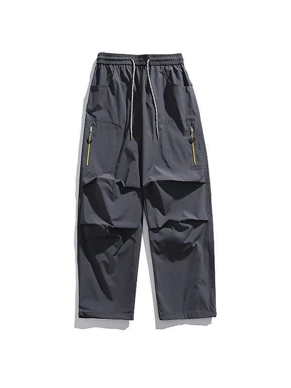 Outdoor Mountain Climbing Wear-resistant Three-proof Splashing Water On Foot Quick-drying Straight Work Pants - Image 7