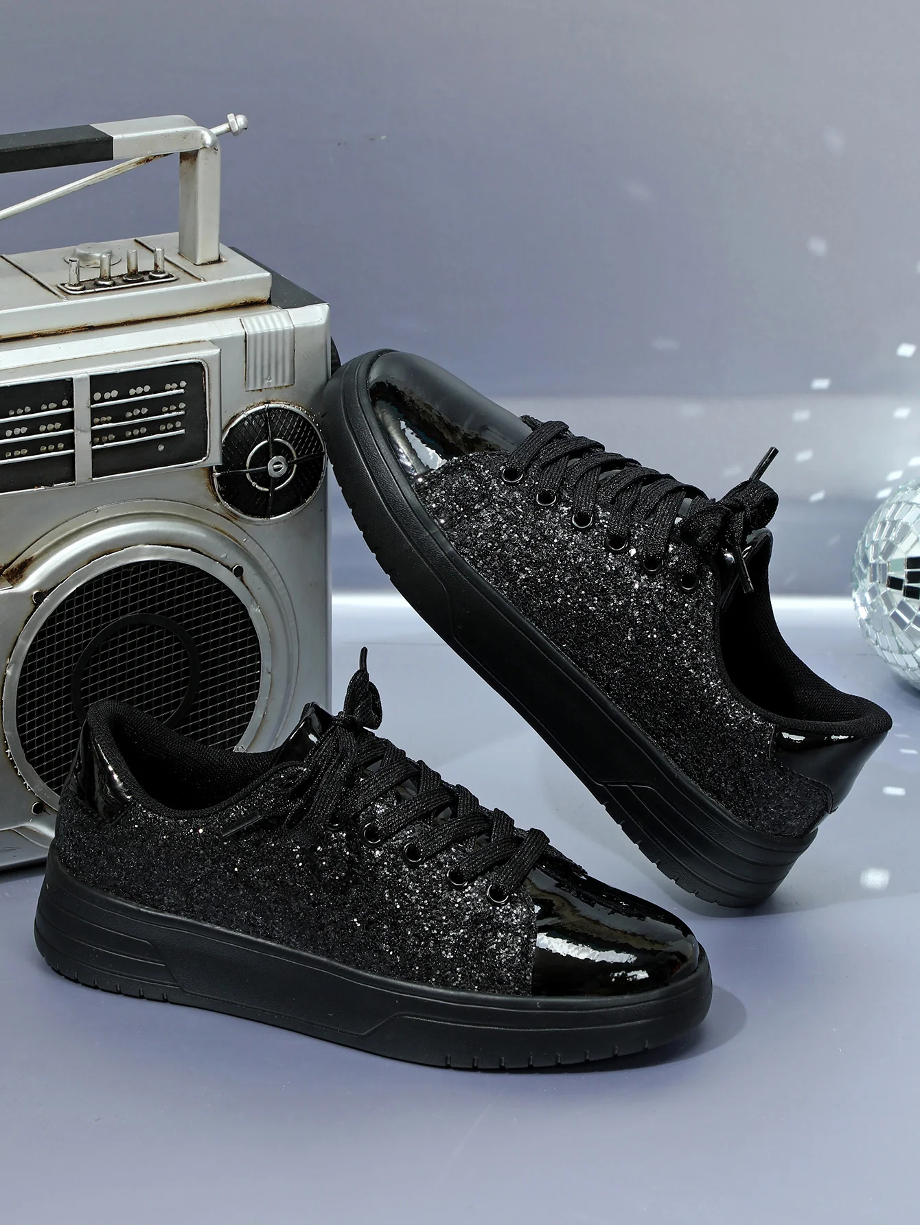 Sequined Women's Sneakers - Image 10