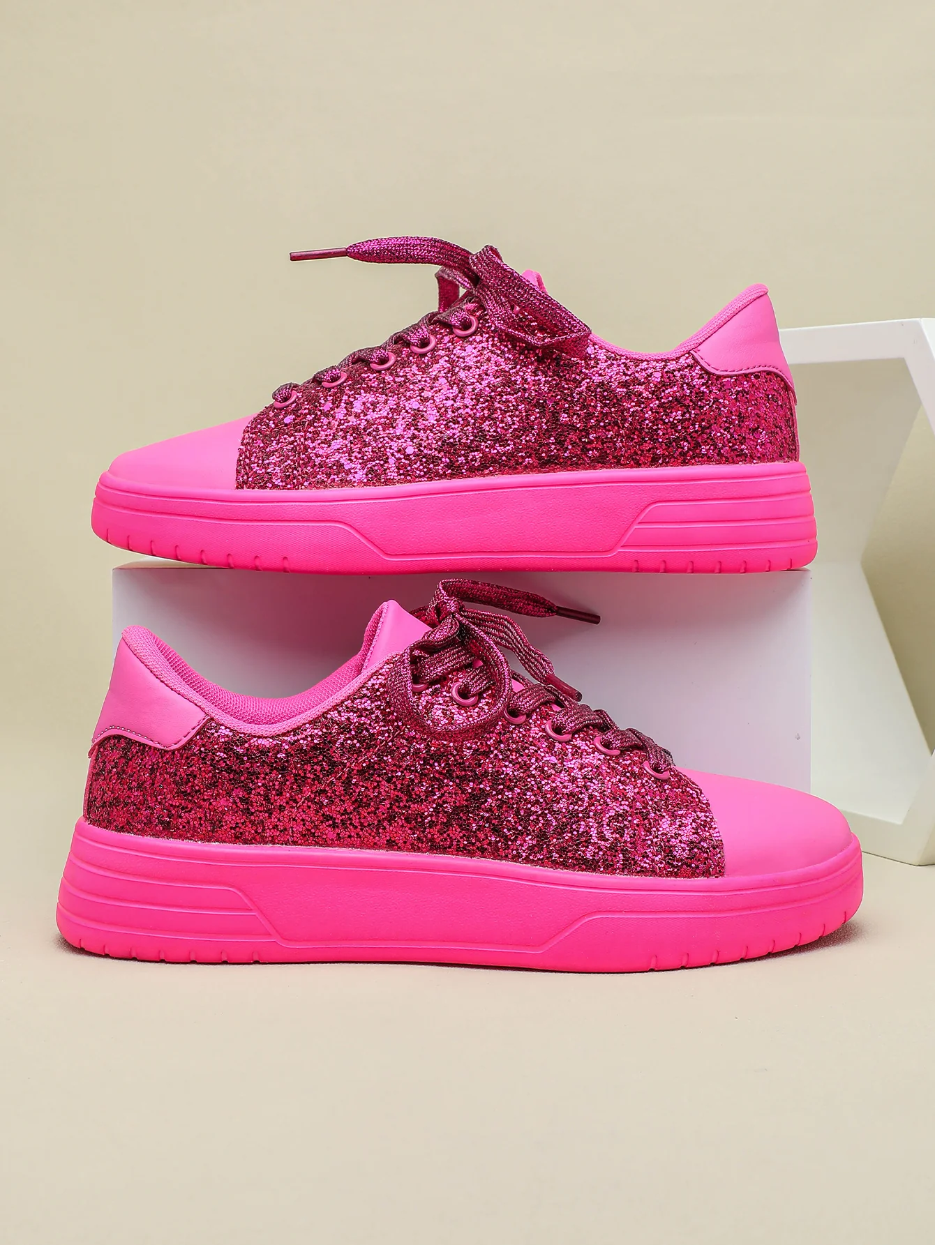 Sequined Women's Sneakers - Image 4