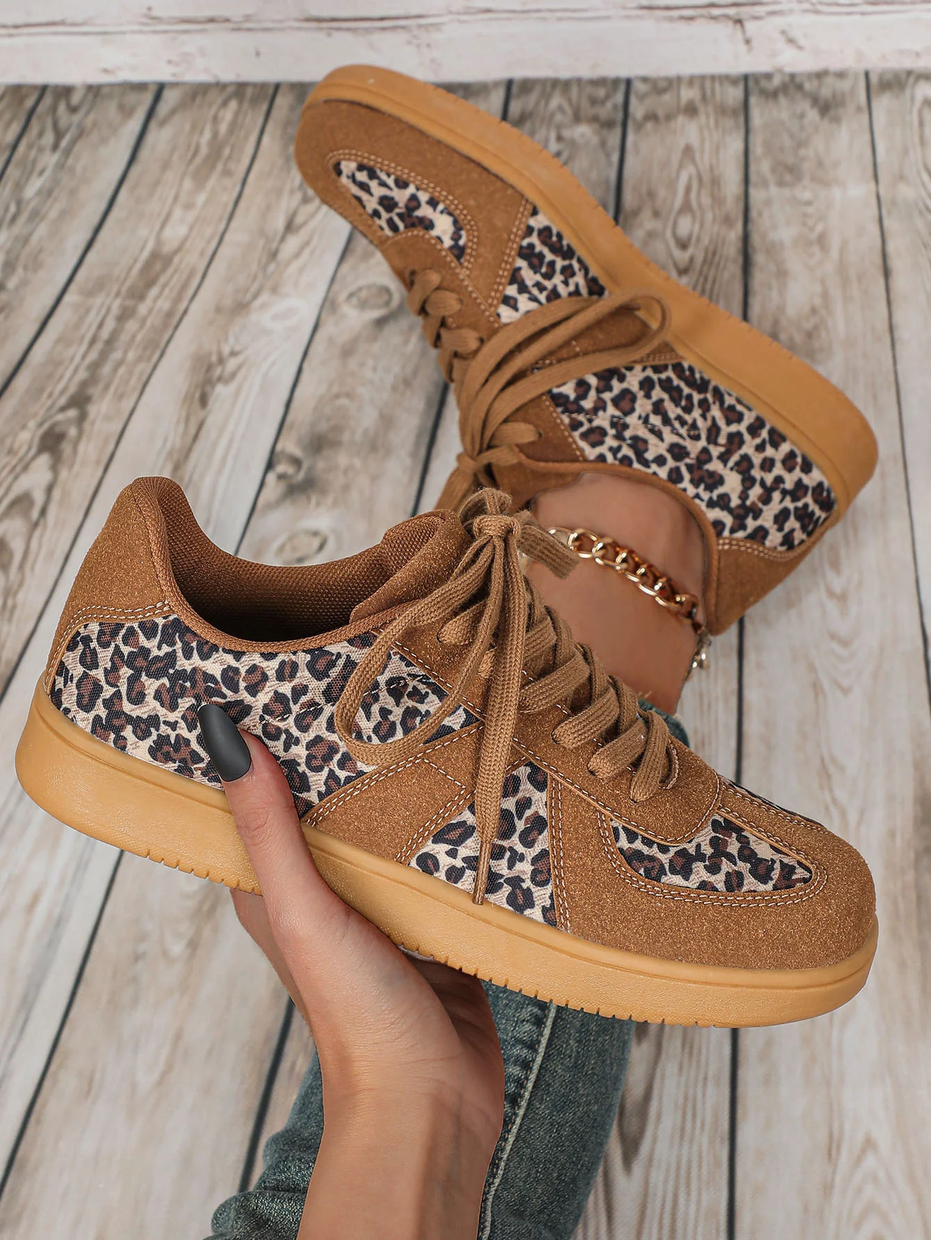 Color-blocked Women's Dexun Shoes - Image 7