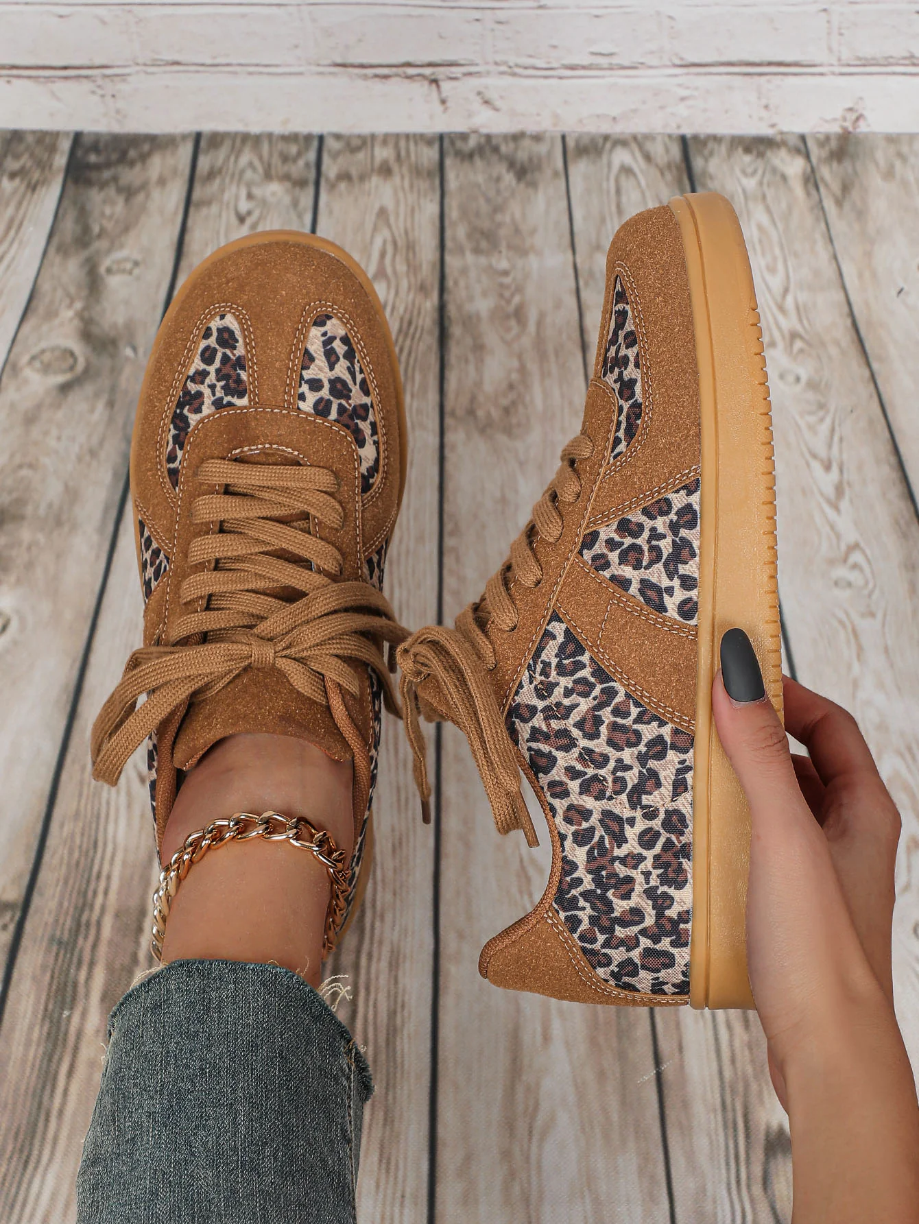 Color-blocked Women's Dexun Shoes - Image 8