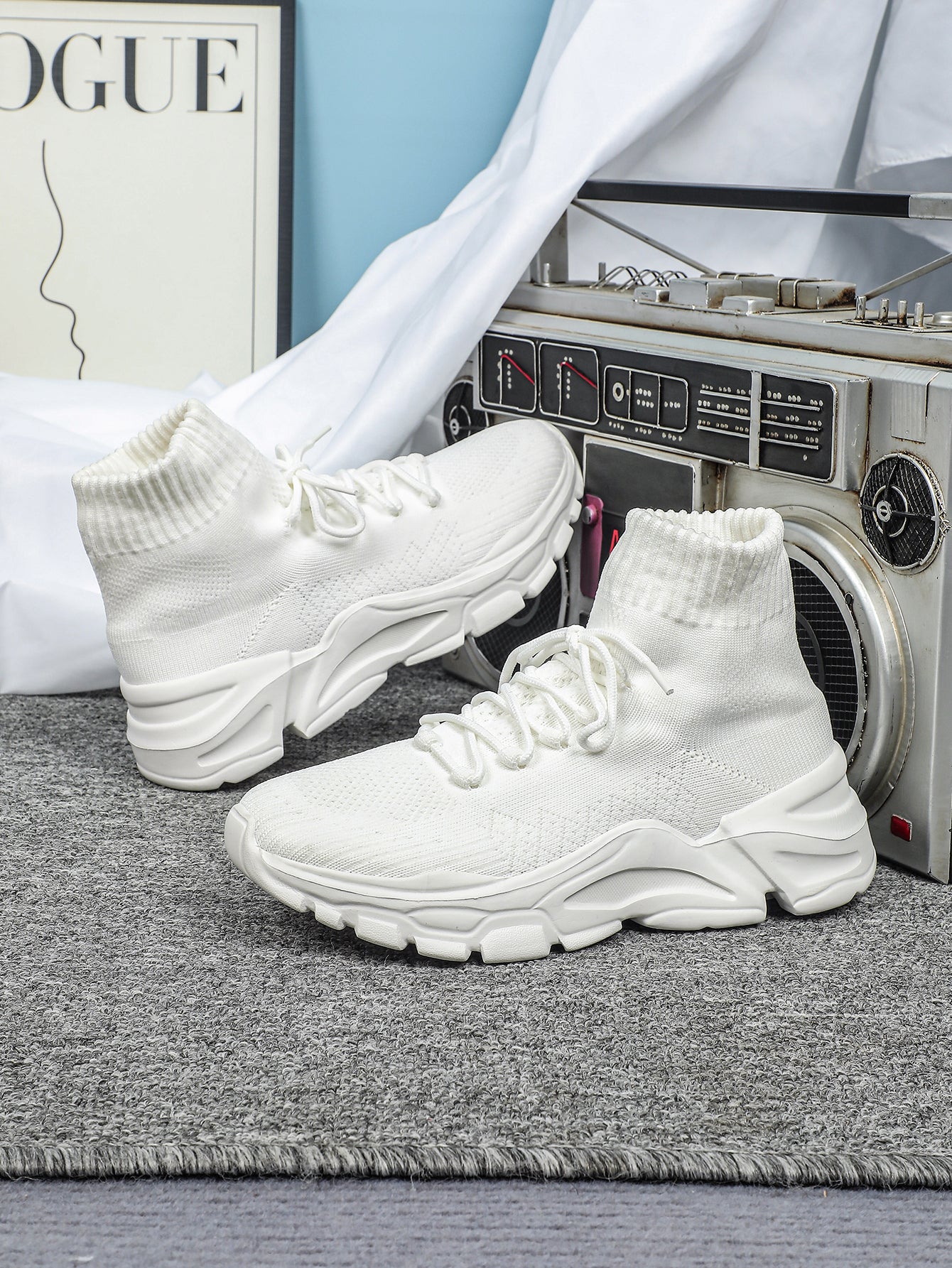 High-top Platform Women's Casual Sneakers - Image 5