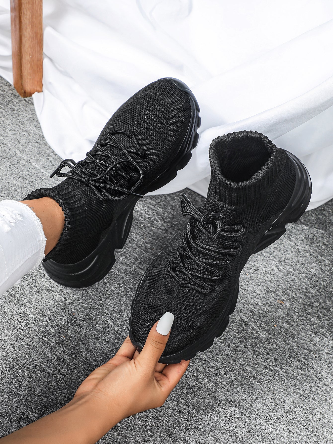 High-top Platform Women's Casual Sneakers - Image 8