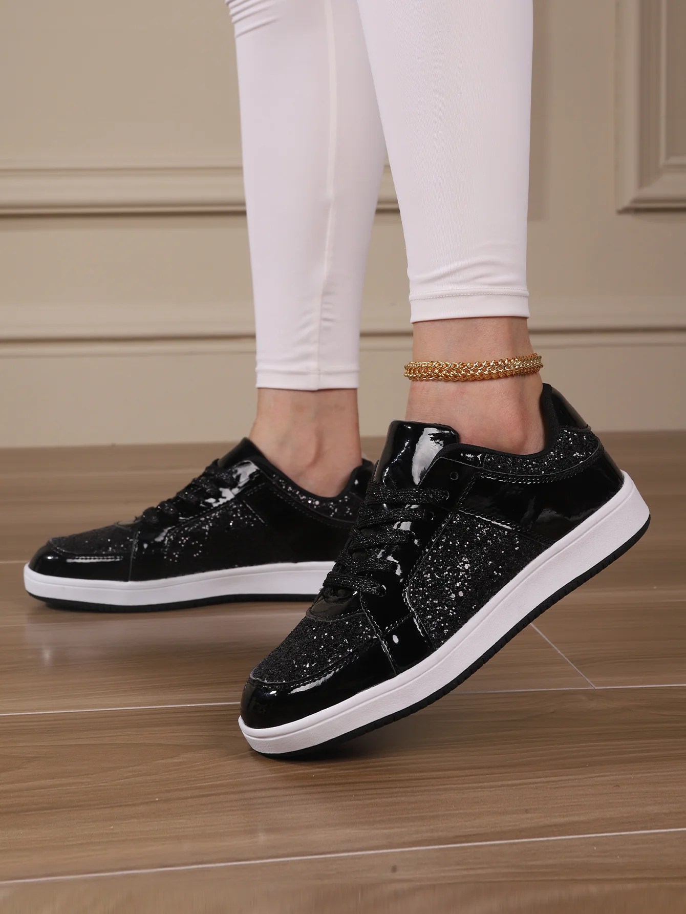 Sequined Women's Sneakers - Image 9