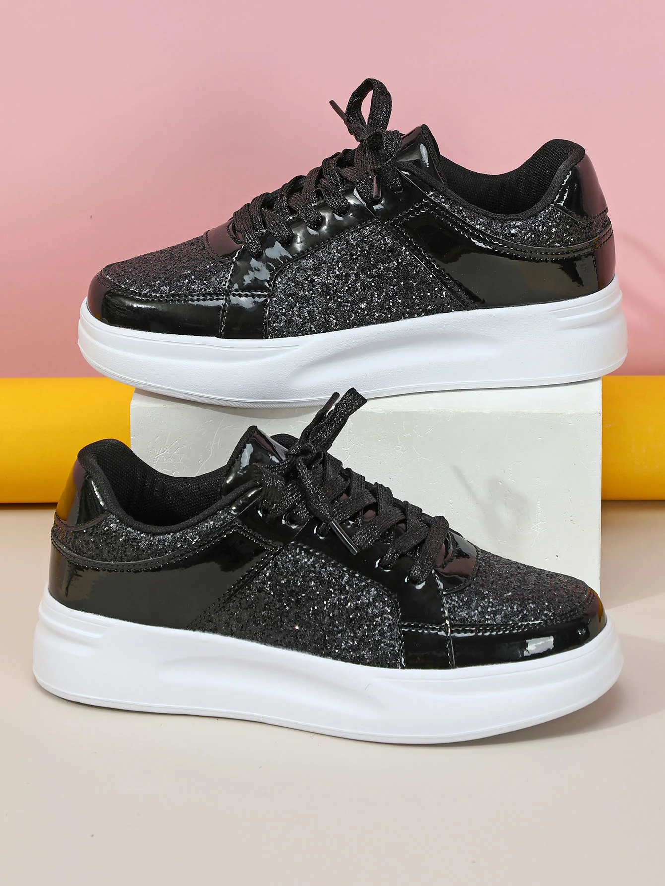 Sequined Women's Sneakers - Image 10