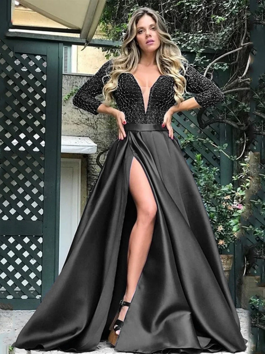 Sequins Lace Formal Dress Maxi Dresses - Image 2