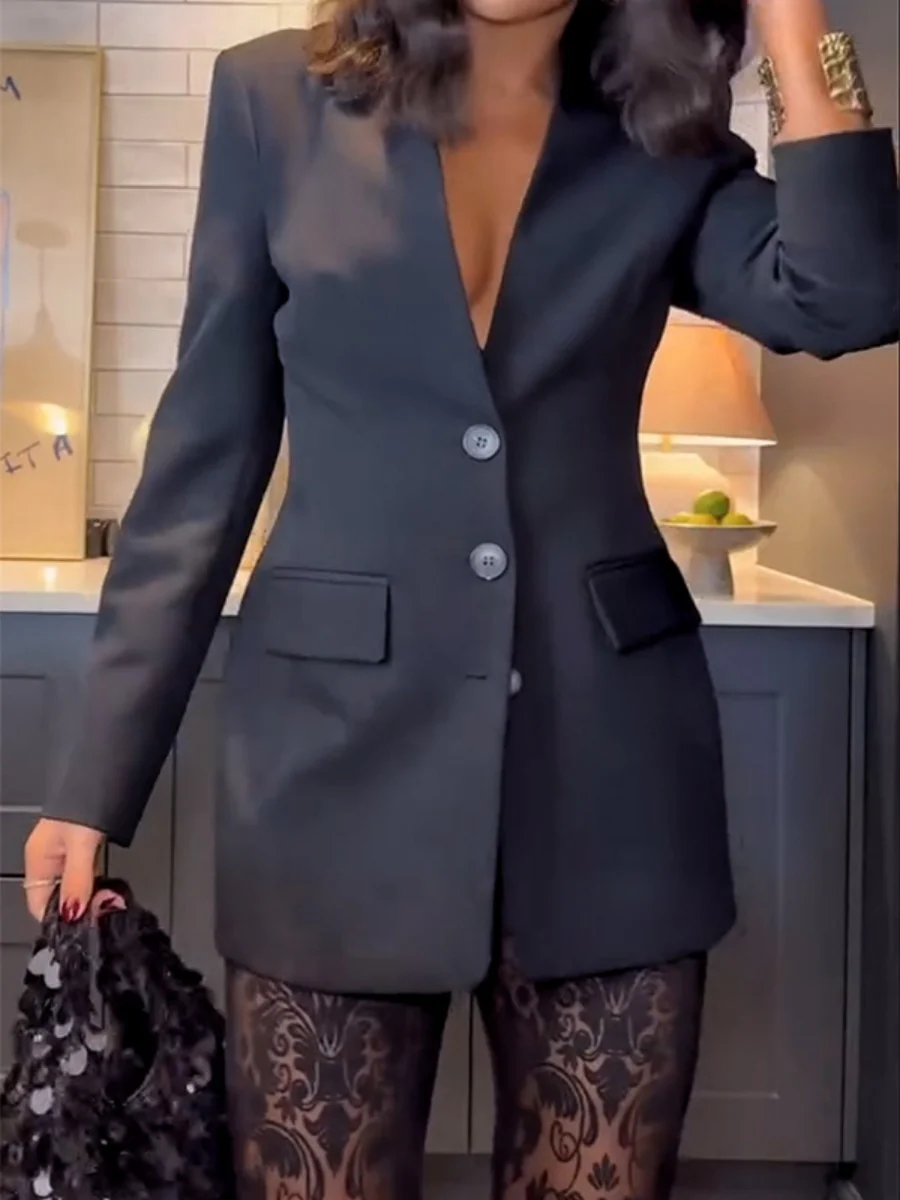 Lace Pants Blazers Set 2-piece Sets - Image 2
