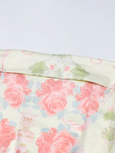 Floral Print Strapless Bodycon Mini Dress - Image 6