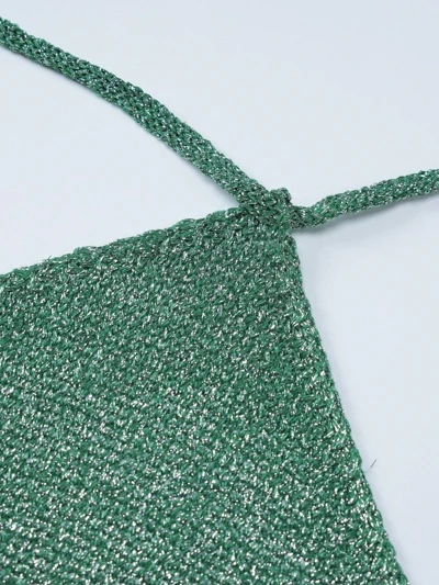 Solid Color, Versatile, Sexy Halter Neck, Slim Fit Knitted Camisole - Image 6