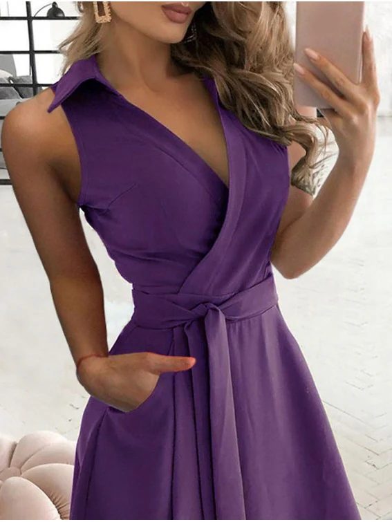 Long-sleeved V-neck Printed Bodycon Midi Dress With Irregular Design - Image 4