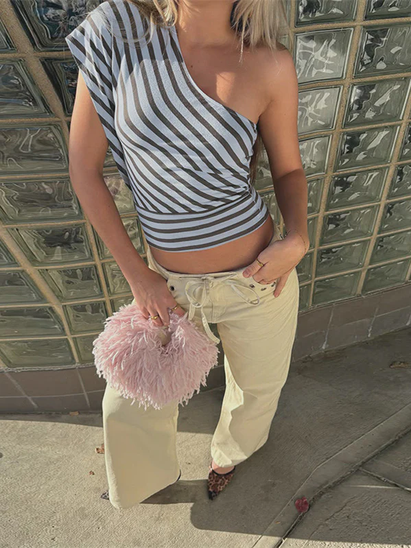 Pleated Plaid Top - Image 2