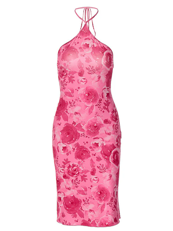 Floral Print Midi Dress
