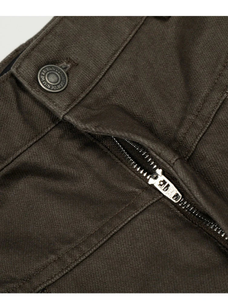 Retro Machete Old Money Style Loose Cleanfit Silhouette Cargo Trousers - Image 5